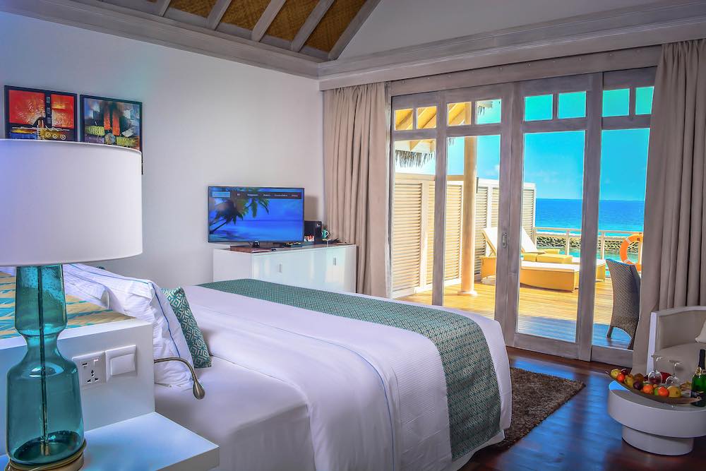 Water Villa with Private Pool at NH Maldives Kuda Rah Resort, view 2